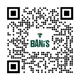 QR code per ordinare online da BANI’S PIZZERIA